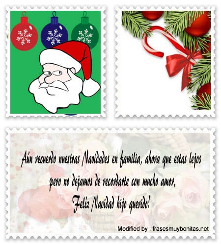 Bellos y originales mensajes de Navidad para mandar a mis hijos por WhatsApp.#MensajesBonitosDeNavidadParaHijo,#FrasesDeNavidad,#FrasesDeNavidadParaHijos