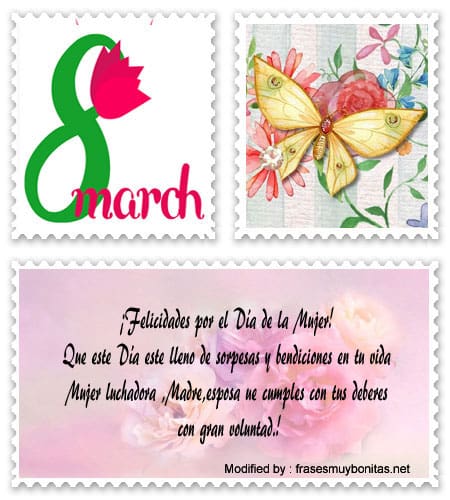 Bonitas postales para felicitar el Día de la Mujer.#SaludosParaElDíaDeLaMujer,#FelicitacionesParaElDíaDeLaMujer