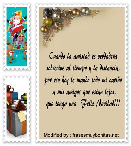 descargar frases bonitas de Navidad para amigos a la distancia, descargar las mejores frases de Felíz Navidad para amigos