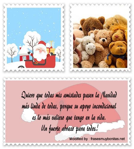 Frases con imágenes de Navidad para Facebook.#SaludosDeNavidadParaWhatsApp