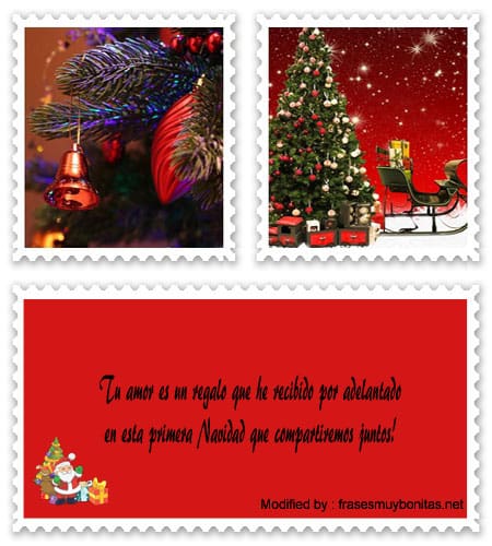 Bonitas tarjetas con dedicatorias de amor de Navidad.#FrasesDeNavidad,#.#FrasesNavideñas,#FrasesDeNocheBuena,#TarjetasDeNavidad
