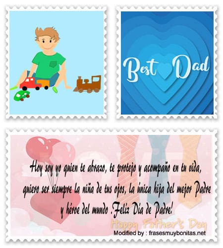 Descargar originales mensajes del Día del Padre para Whatsapp.#SaludosComercialesPorDíaDelPadre,#CartasComercialesPorDíaDelPadre
