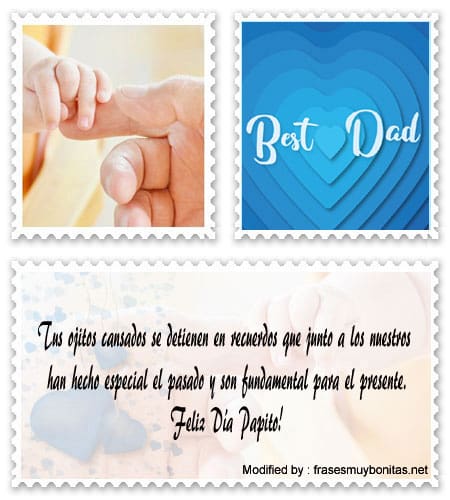 Descargar bonitas dedicatorias para el Día del Padre para Facebook.#SaludosComercialesPorDíaDelPadre,#CartasComercialesPorDíaDelPadre