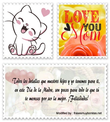 Originales versos para el Día de la Madre para dedicar por Facebook.#SaludosPorElDíaDeLaMadre,.#FrasesPorElDíaDeLaMadre