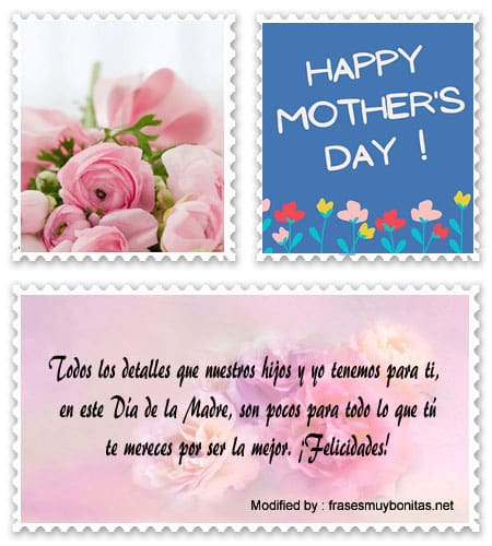 Frases y tarjetas de amor para enviar a Mamá por celular.#SaludosPorElDíaDeLaMadre,.#FrasesPorElDíaDeLaMadre