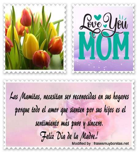Frases largas para dedicar el Día de la Madre por WhatsApp.#SaludosPorElDíaDeLasMadres