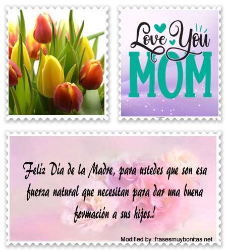 Descargar mensajes del Día de la Madre para Messenger.#SaludosPorElDíaDeLasMadres