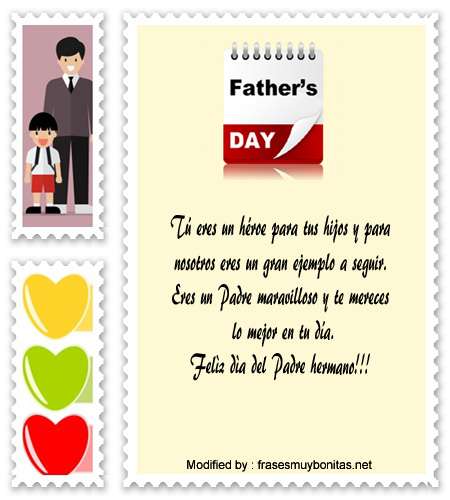 buscar gratis los mejores mensajes por el Día del Padre,bajar textos muy bonitos para el Papá en su día