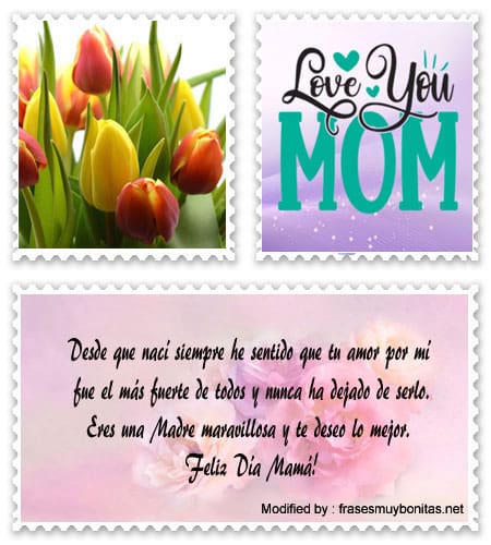  Bonitas tarjetas con dedicatorias de amor para el Día de la Madre