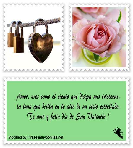 Bonitas poemas y tarjetas de amor para San Valentín para novios .#FelízDíaDelAmor