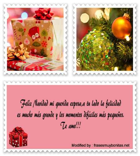 Mensajes para enviar en Navidad a mi esposa.#SaludosDeNavidadParaMiEsposa,#SaludosNavideñosParaMiEsposa