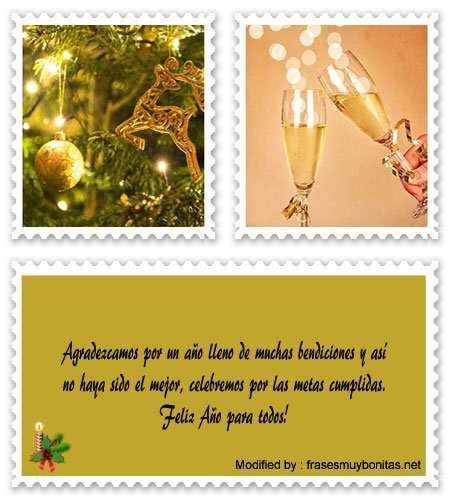 tarjetas para enviar en Navidad empresariales.#MensajesComercialesPorAñoNuevo