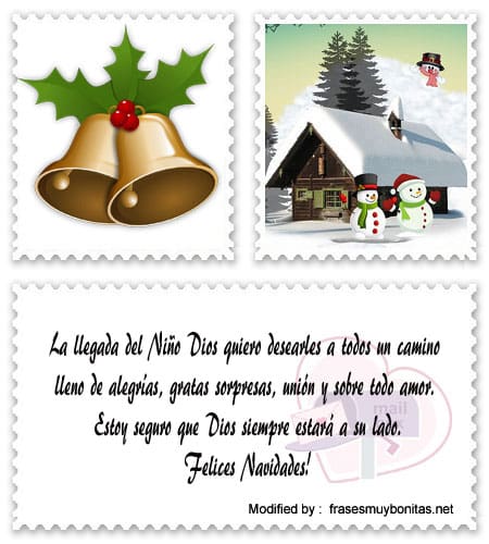 Cositas de amor por Navidad para enviar por celular.#MensajesDeNavidad