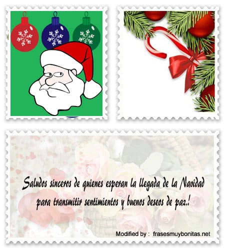 Bonitas tarjetas con frases para Navidad.#MensajesDeNavidad