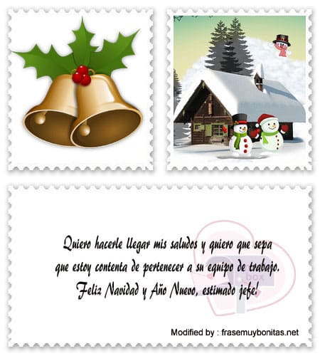 Tarjetas con frases de felices fiestas Navideñas para un Jefe.#SaludosDeNavidadParaMiJefe,#DeseosNavideñosParaElGerente,#SaludosNavideñosParaElGerente