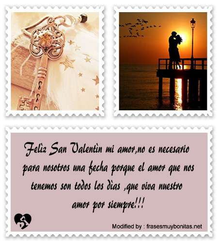 frases y mensajes románticos para San Valentín