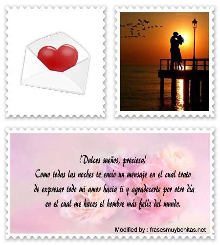 Mensajes bonitos y románticos de dulces sueños para mi amor para celular