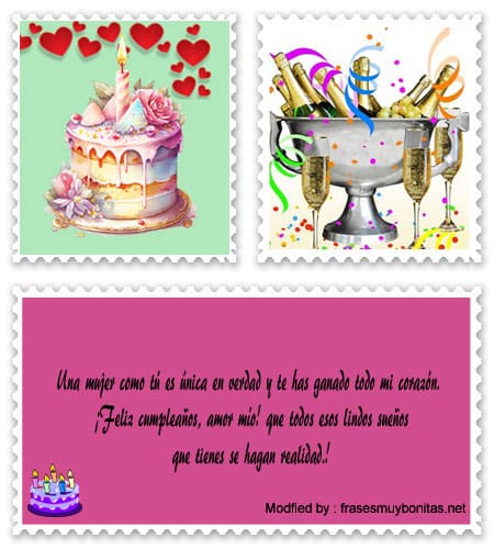 Los mejores saludos románticos feliz cumpleaños para compartir en Facebook.#FelicitacionesDeCumpleañosParaNovia
