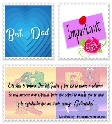 Frases de amor con imágenes para el Día del Padre.#MensajesParaDiaDelPadreParaMiEsposo#FrasesParaDiaDelPadreParaMiEsposo