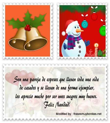 Descargar bonitos sms de Navidad para enviar por celular a mis suegros.#MensajesDeNavidad,#FrasesDeNavidad,#SaludosDeNavidad