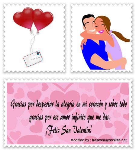 Pensamientos de amor para San Valentín para compartir en Facebook.#FrasesDeSanValentín,#DedicatoriasParaDeSanValentín