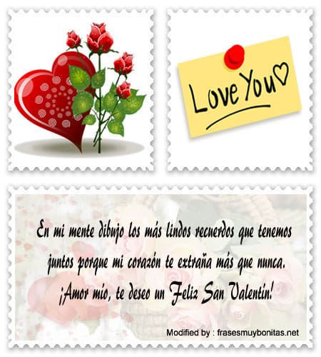 Buscar los mejores mensajes para San Valentín bonitos para enviar.#FrasesDeSanValentín,#DedicatoriasParaDeSanValentín
