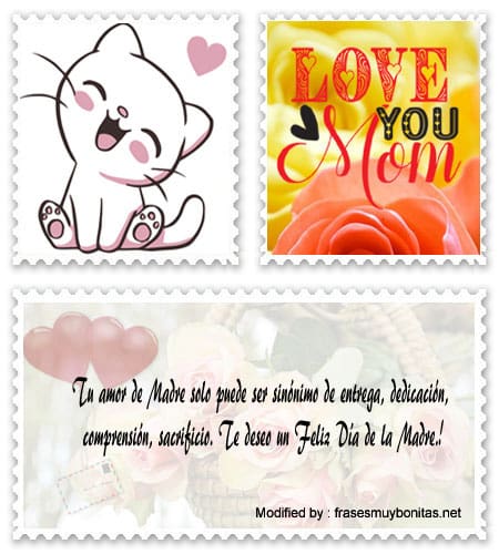 Frases y tarjetas de amor para enviar a Mamá por celular