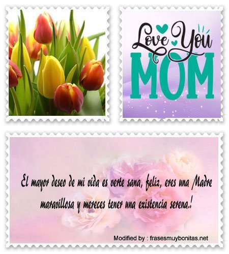 Buscar mensajes de amor para dedicar el Día de la Madre por WhatsApp.#MensajesPorElDíaDeLaMadre