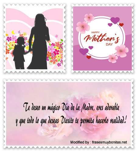 Bonitas tarjetas con dedicatorias de amor para el Día de la Madre.#MensajesPorElDíaDeLaMadre