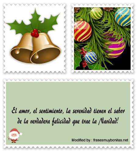 tarjetas con mensajes de Navidad para Facebook
