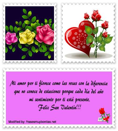 Textos bonitos de amor para San Valentín para WhatsApp.#SaludosPara14DeFebrero