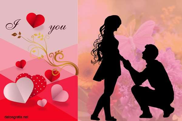 lindas tarjetas de San Valentín para enviar por WhatsApp.#FelízDíaDelAmor