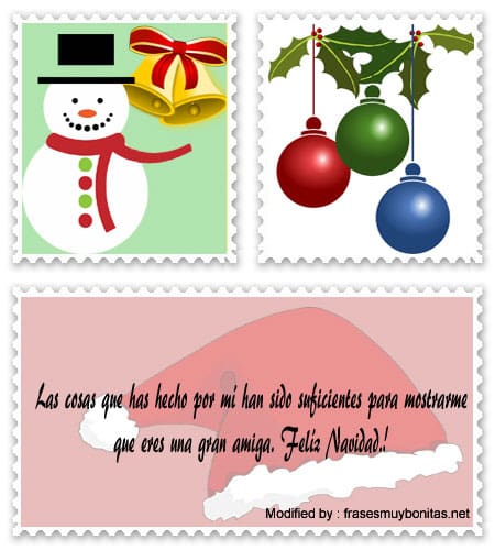 Imágenes para enviar en Navidad a mi amiga.#TarjetasDeNavidad,#SaludosDeNavidad