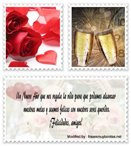 Las mejores felicitaciones por Año Nuevo para una amiga.#MensajesDeAñoNuevo,#FrasesDeAñoNuevo