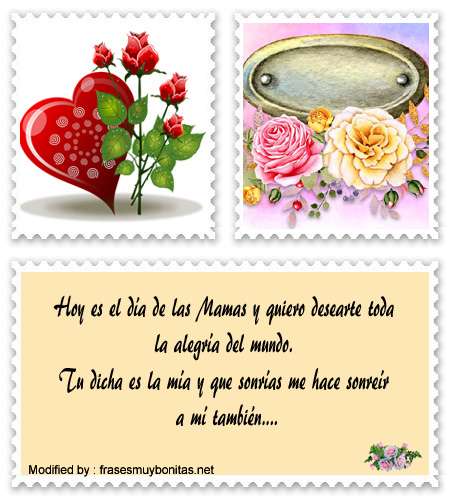 bonitas postales para felicitar el día de frases y poemas para dedicar a Mamá el Día de las Madres.#TarjetasPorElDíaDeLaMadre