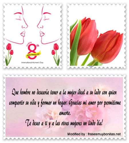 Descargar bellas imágenes para el Día de la Mujer para Facebook.#FrasesParaDiaDeLaMujer,#DedicatoriasParaDiaDeLaMujer