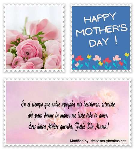 Los mejores textos para enviar el Día de la Madre por Messenger.#SaludosDíaDeLaMadre