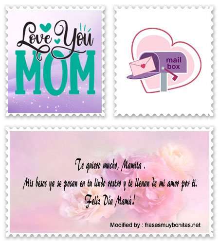 Bonitos pensamientos sobre el amor de Madre para Facebook.#TextosParaMamáEnSuDía