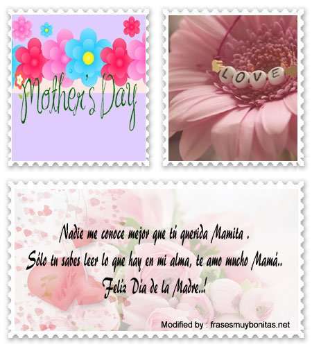 Bonitos pensamientos sobre el amor de Madre para Facebook.#SaludosParaElDíaDeLaMadre