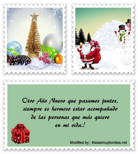 mensajes cortos de Navidad y Año Nuevo para Messenger