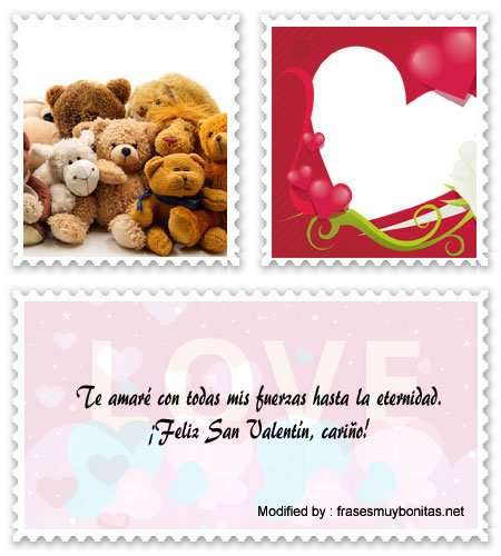 buscar textos bonitos de Felíz San Valentín para Messenger