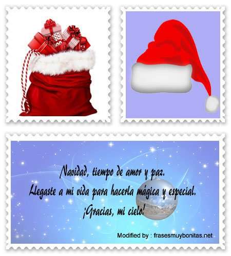 Buscar textos cortos por Navidad para WhatsApp y Facebook.#SaludosNavideños
