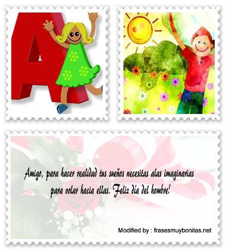 Bonitas tarjetas con dedicatorias de amor para el Día del Hombre.#SaludosParaDiaDelHombre,#TarjetasParaDíaDelHombre