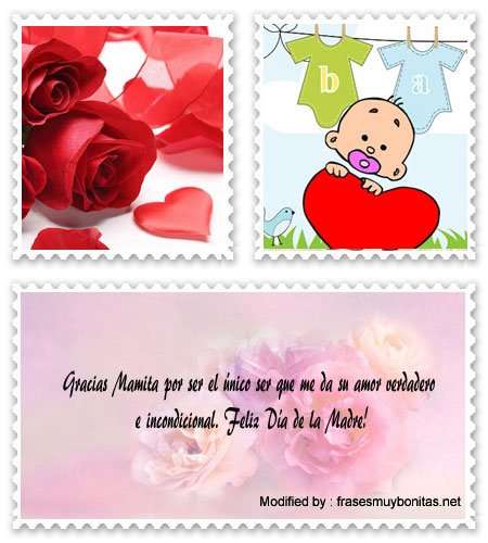 bonitas postales para para dedicar a Mamá .#FrasesParaDiaDeLaMadreel Día de las Madres