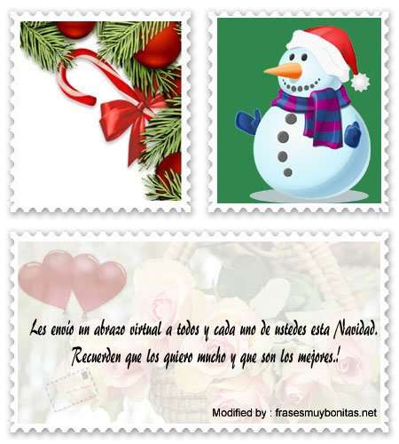 Frases con imágenes de Navidad para Facebook.#MensajesFelízNavidad
