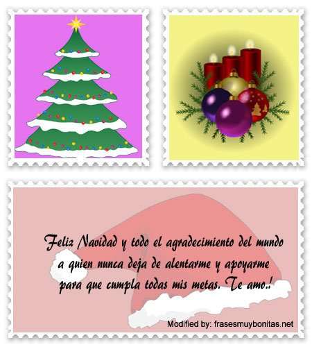 Originales versos de Navidad para dedicar a mi novio por Facebook.#FrasesFelízNavidad