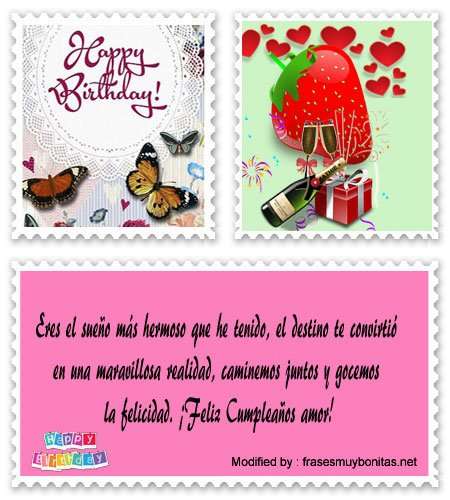 Poemas de feliz cumpleaños para novios para compartir en Facebook.#SaludosDeCumpleanos,#SaludosDeCumpleaParaNovios