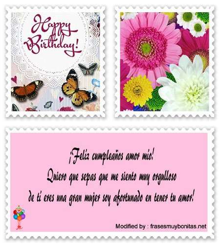Buscar originales saludos y tarjetas de cumpleaños para mi amor para WhatsApp.#SaludosDeCumpleanos,#SaludosDeCumpleaParaNovios