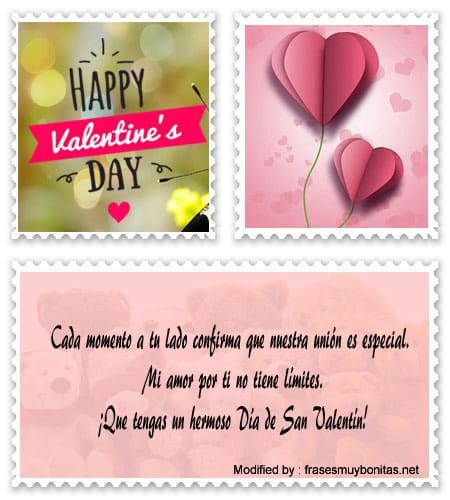 Buscar textos bonitos para San Valentín para enviar por WhatsApp,Ejemplos de mensajes de amor en San Valentín para celular.#FrasesDeSanValentínParaParejas,#FrasesDeSanValentínParaInstagram,#FrasesDeAmorParaSanValentín