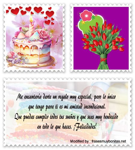 Tarjetas feliz cumpleaños para compartir en Facebook.#DedicatoriasDeCumpleaños,#SaludosDeCumpleaños